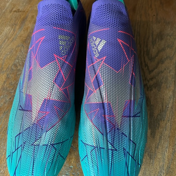 Adidas X Speedflow UCL Cleats Purple Rush/Silver GW7440. Size US 13 - Picture 1 of 6